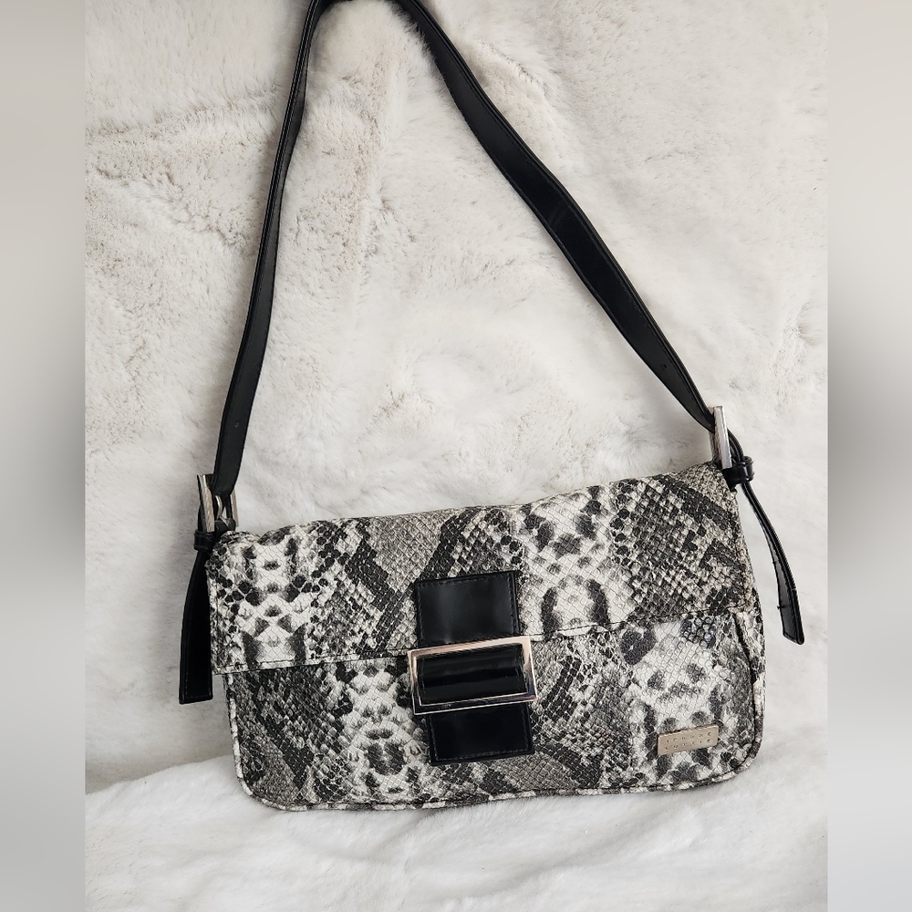 Jeanne Lottie Faux Snakeskin Fendi Inspired Handbag